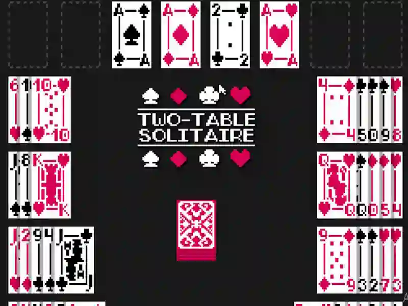 Two-Table Solitaire — безкоштовна онлайн гра