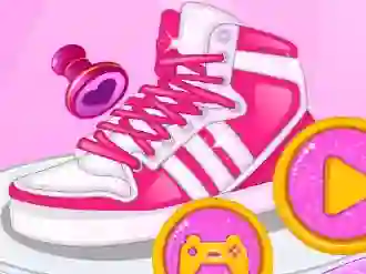 Popstar sneaker designer — безкоштовна онлайн гра