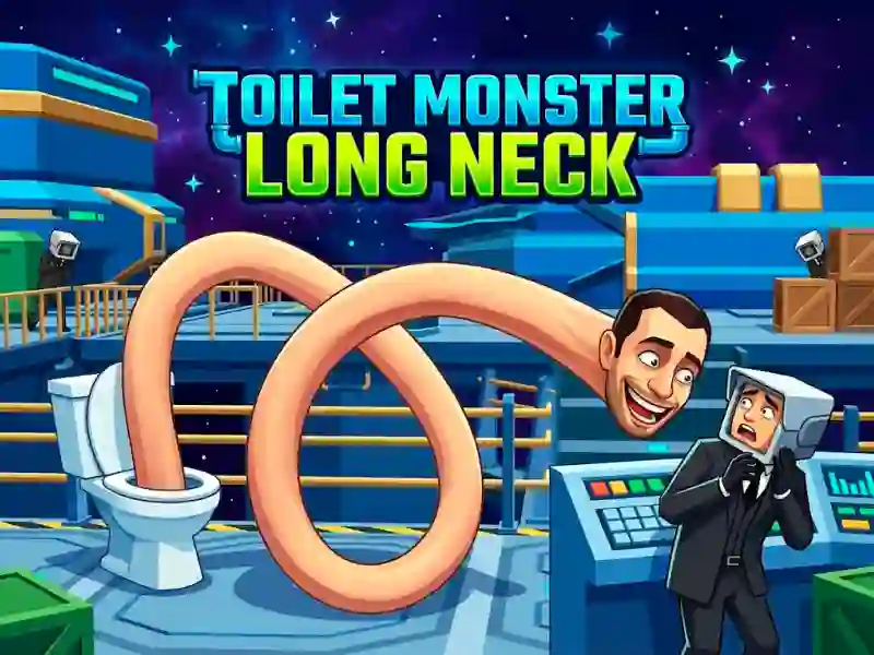 Toilet Monster Long Neck — безкоштовна онлайн гра