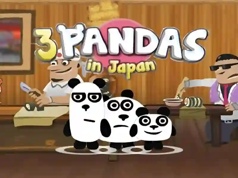 3 Pandas In Japan HTML5 — безкоштовна онлайн гра