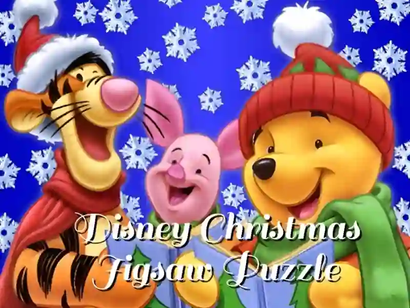 Disney Christmas Jigsaw Puzzle — безкоштовна онлайн гра
