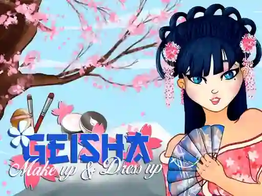 Geisha make up and dress up — безкоштовна онлайн гра