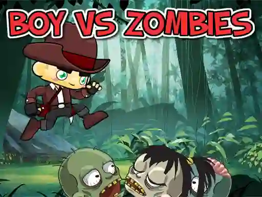 Boy vs Zombies — безкоштовна онлайн гра
