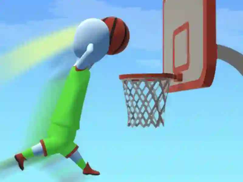 Tallman Dunk Rush — безкоштовна онлайн гра