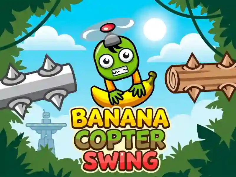 Banana Copter Swing — безкоштовна онлайн гра