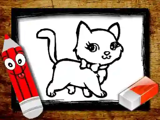 Back to School: Animals Coloring Book — безкоштовна онлайн гра