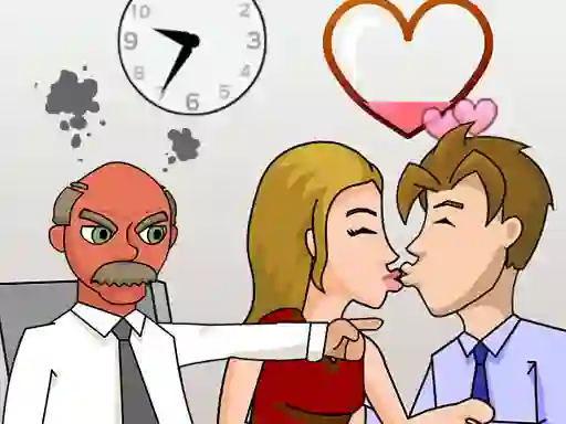 Secret Office Kissing — безкоштовна онлайн гра