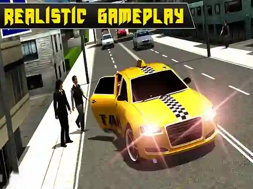 Crazy Taxi Car Simulation — безкоштовна онлайн гра
