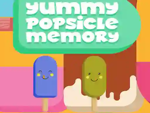 Yummy Popsicle Memory — безкоштовна онлайн гра