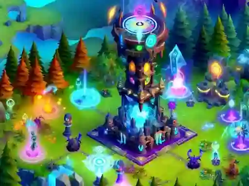 2D Fantasy Tower Defence — безкоштовна онлайн гра