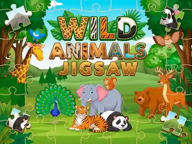 Wild Animals Jigsaw — безкоштовна онлайн гра