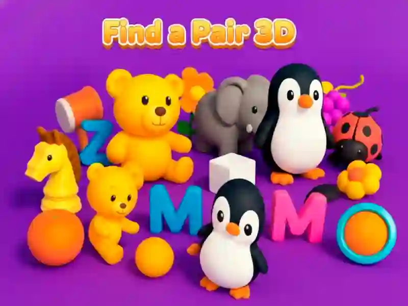 Find a Pair 3D — безкоштовна онлайн гра