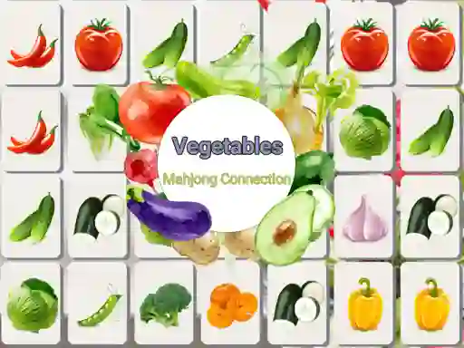 Vegetables Mahjong Connection — безкоштовна онлайн гра