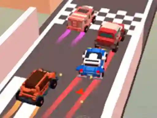 Crazy Racing 2 Player — безкоштовна онлайн гра