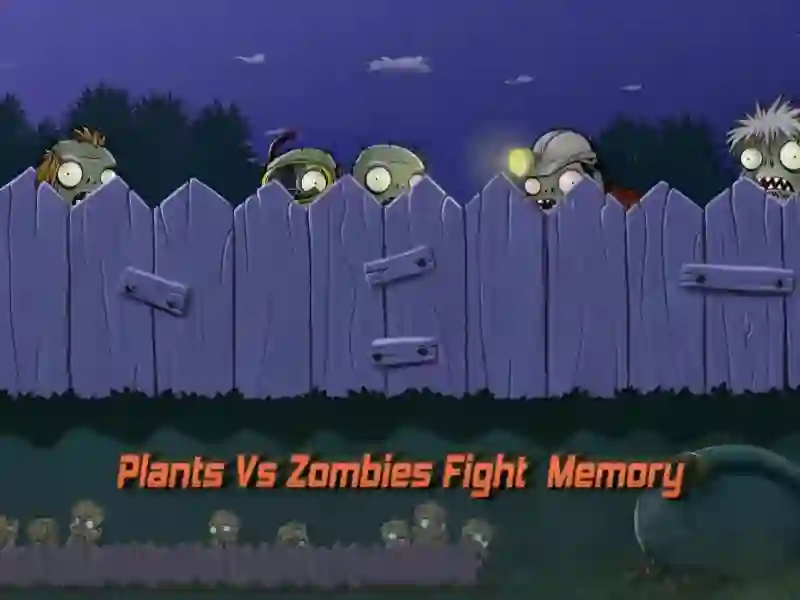 Plants vs Zombies Fight Memory — безкоштовна онлайн гра