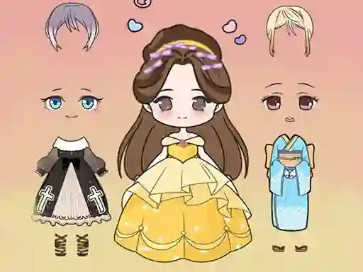 Vivi Doll Dress Up — безкоштовна онлайн гра