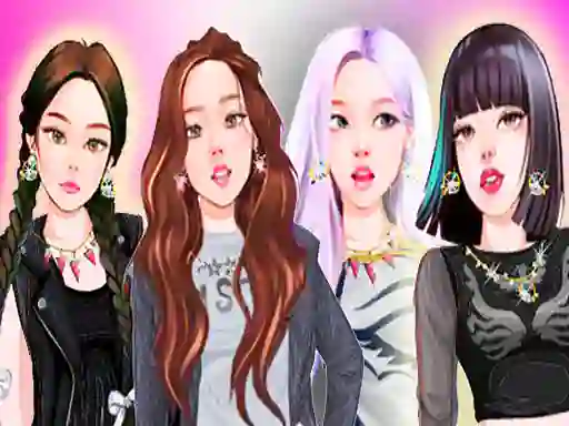 BlackPink Dress Up — безкоштовна онлайн гра