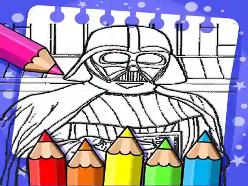 Darth Vader Coloring Book — безкоштовна онлайн гра