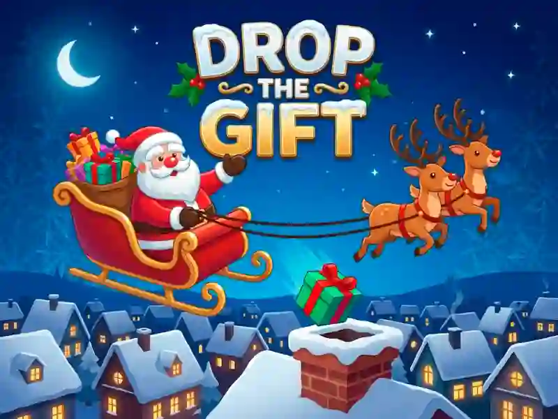 Drop The Gift — безкоштовна онлайн гра
