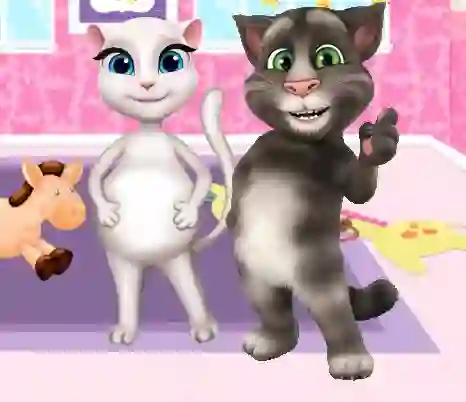 Preganat Kitty Room Decor — безкоштовна онлайн гра