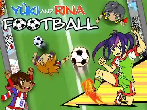 Yuki and Rina Football — безкоштовна онлайн гра