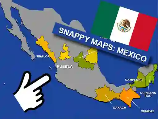 Scatty Maps Mexico — безкоштовна онлайн гра