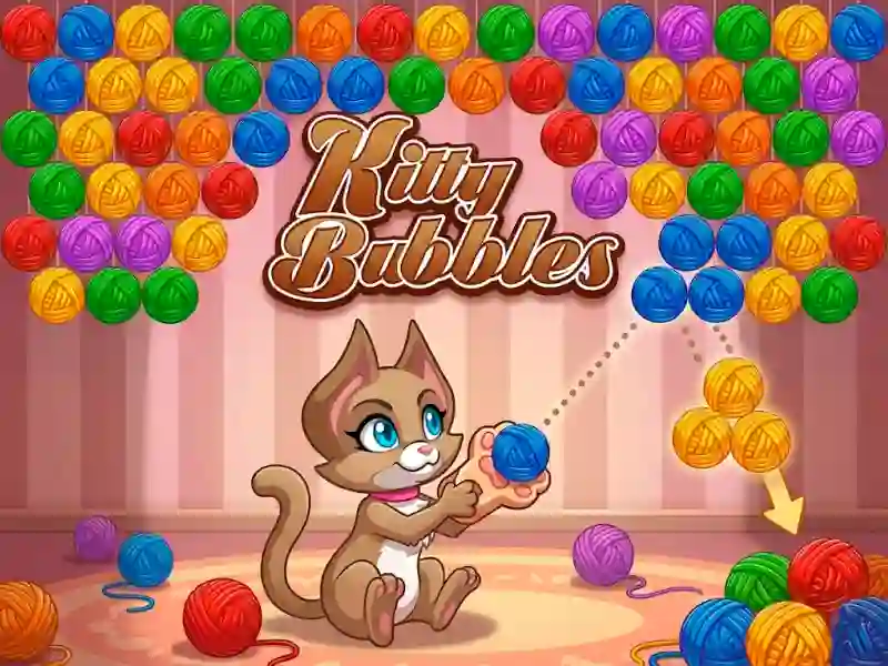 Kitty Bubbles — безкоштовна онлайн гра