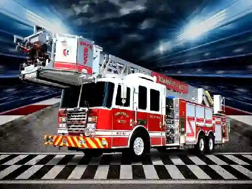 Fire Trucks Puzzle — безкоштовна онлайн гра