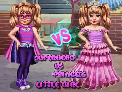 Little Girl Superhero vs Princess — безкоштовна онлайн гра