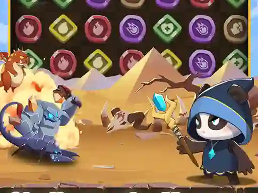 Legend of Panda Match 3 & Battle — безкоштовна онлайн гра