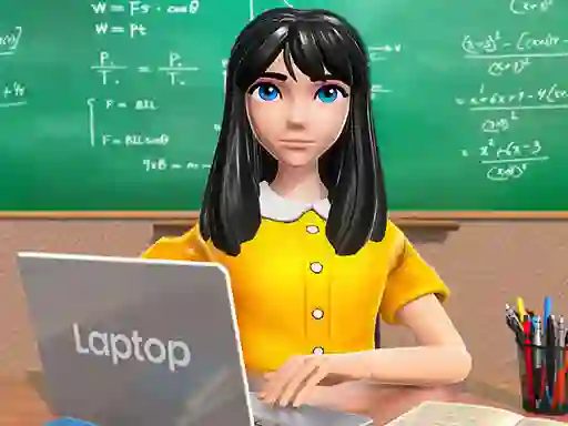 School Teacher Game School Day — безкоштовна онлайн гра
