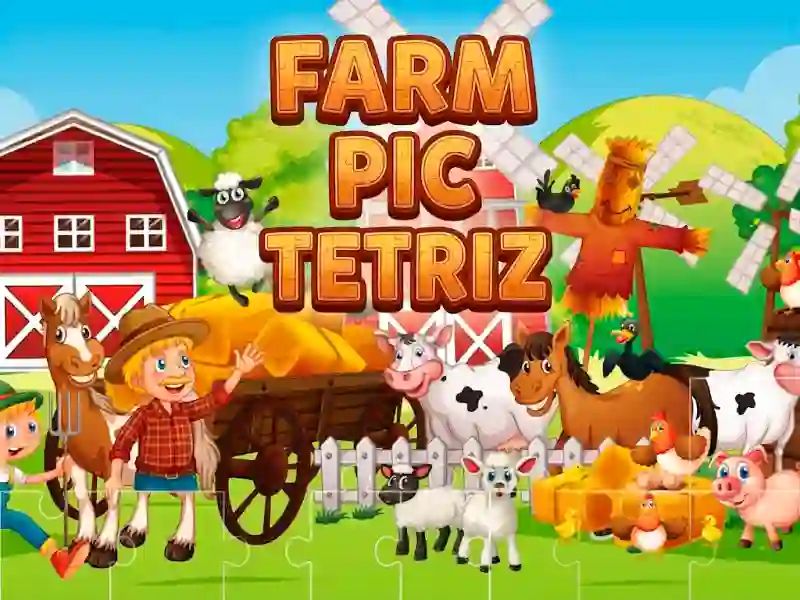 Farm Pic Tetriz — безкоштовна онлайн гра