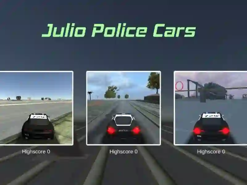 Julio Police Cars — безкоштовна онлайн гра