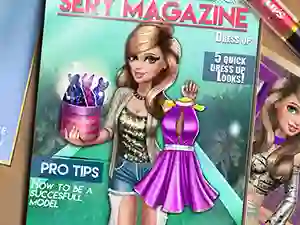 Sery Magazine Dress Up — безкоштовна онлайн гра