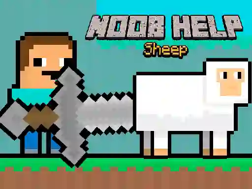 Noob Help Sheep — безкоштовна онлайн гра
