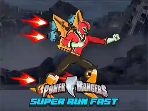 Power Rangers Super Run Fast — безкоштовна онлайн гра
