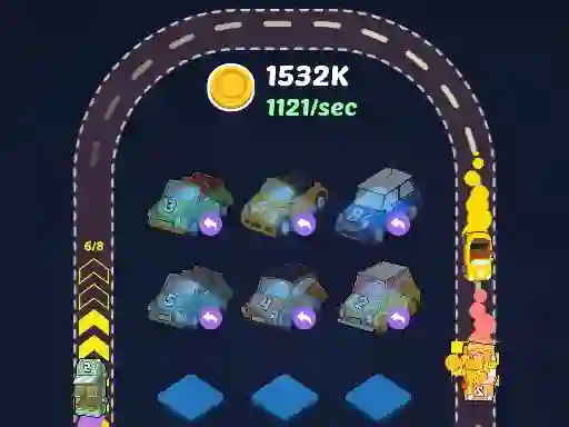 Merge Car — безкоштовна онлайн гра