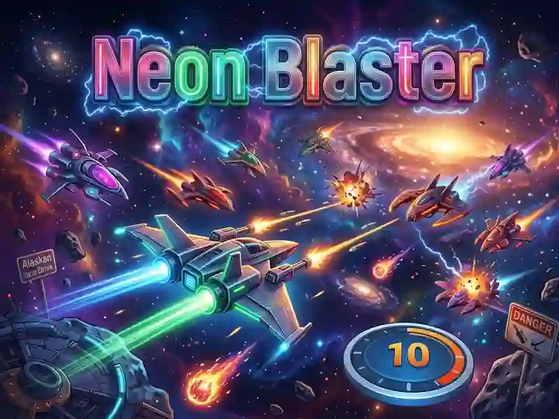 Neon Blaster — безкоштовна онлайн гра