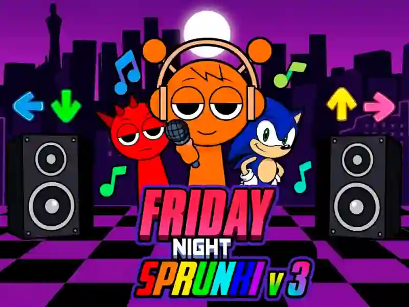 Friday Night Sprunki v 3 — безкоштовна онлайн гра