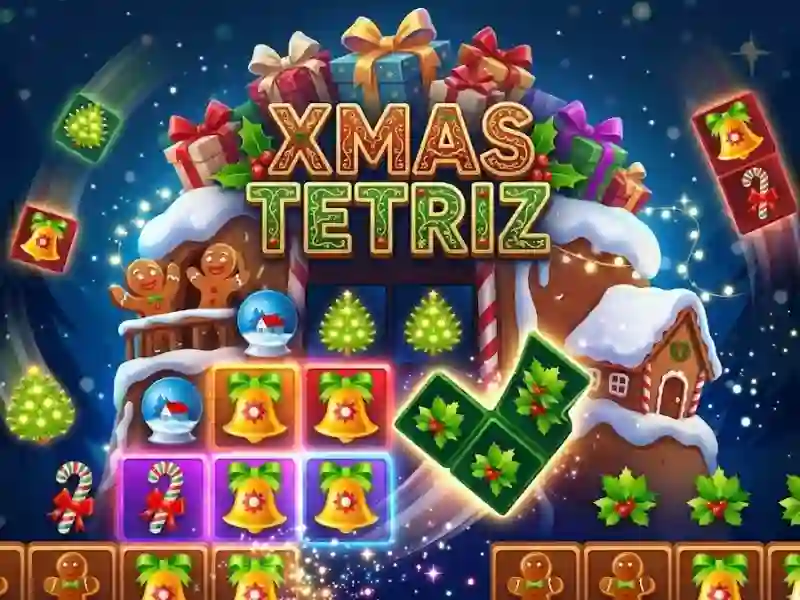 Xmas Tetriz — безкоштовна онлайн гра