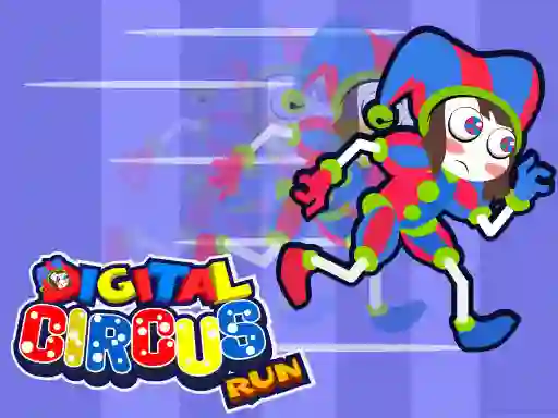 Digital Circus Run — безкоштовна онлайн гра