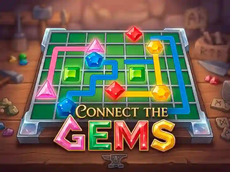 Connect The Gems — безкоштовна онлайн гра
