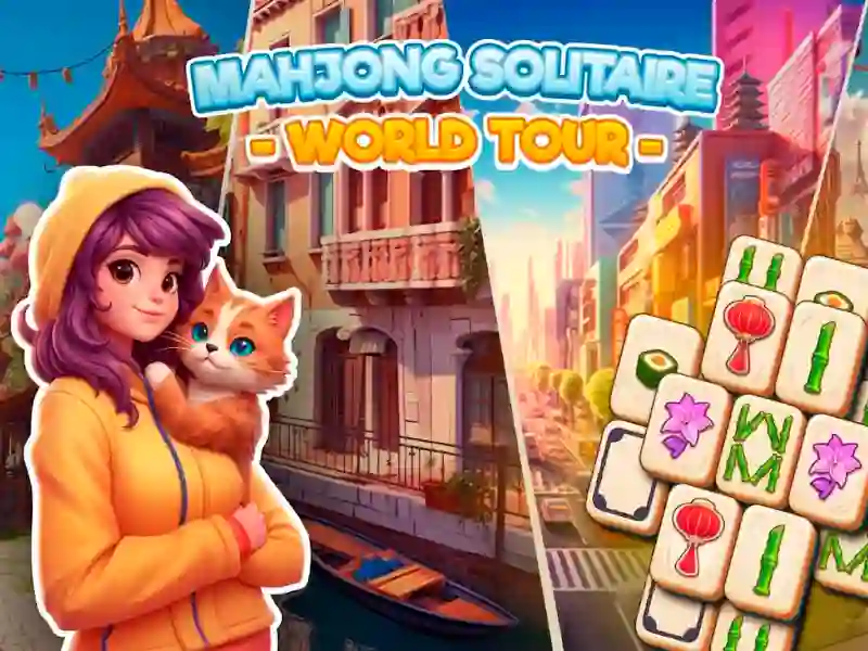 Mahjong Solitaire: World Tour — безкоштовна онлайн гра