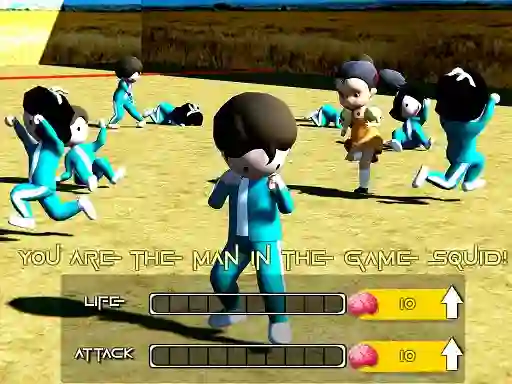 Squid Game Crowd — безкоштовна онлайн гра