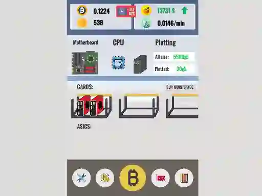 Bitcoin Clicker — безкоштовна онлайн гра