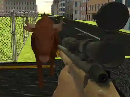 Angry Bull Shooter — безкоштовна онлайн гра