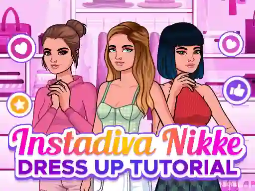 Instadiva Nikke Dress Up Tutorial — безкоштовна онлайн гра