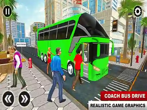 Euro Coach Bus City Extreme Driver — безкоштовна онлайн гра