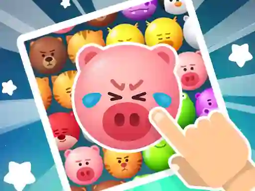 Crazy Zoo Swipe Match 3 Puzzle — безкоштовна онлайн гра