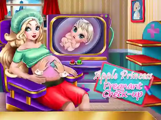 Apple Princess Pregnant Check Up — безкоштовна онлайн гра